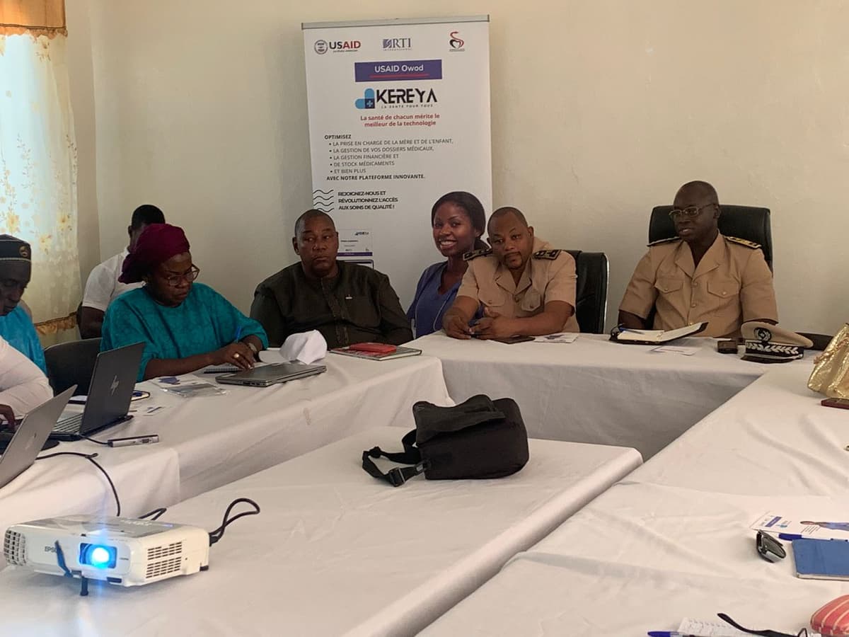 Présentation aux autorités sanitaires de Kolda